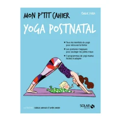Livre "Mon p'tit cahier - Yoga post-natal"