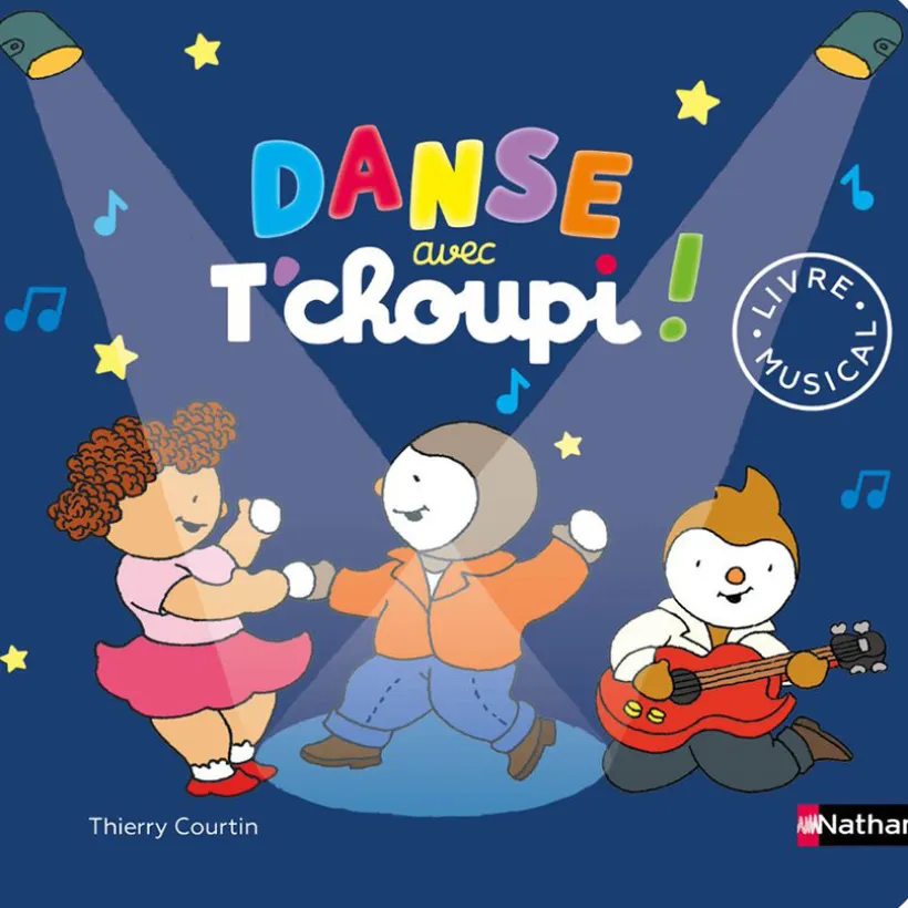 Livre musical Danse avec T'choupi !