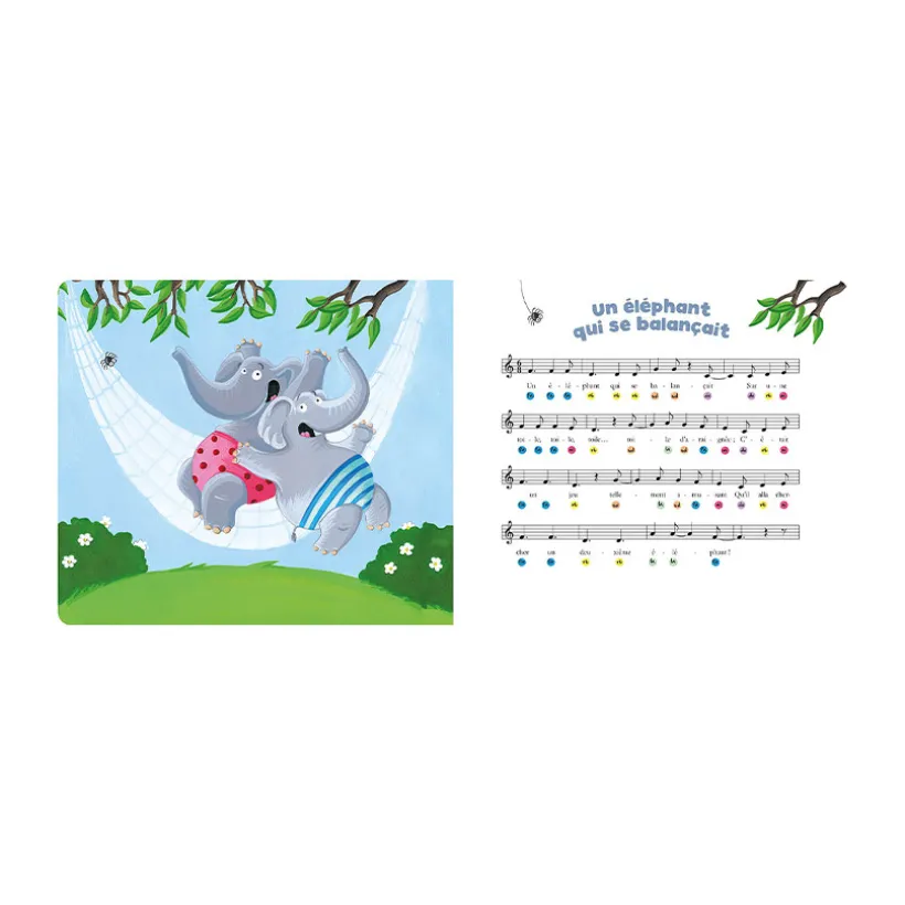 Livre piano "P'tit Loup - Mes premières comptines à jouer au piano"