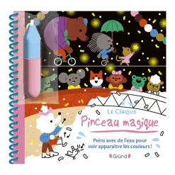 Livre à pinceau magique "Le cirque"