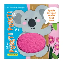 Livre Pouet ! Pouet ! Les animaux sauvages