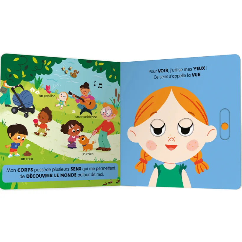 Livre premiers apprentissages "Les 5 sens"