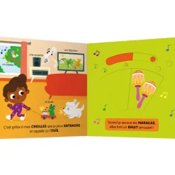 Livre premiers apprentissages "Les 5 sens"
