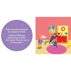 Livre "P'tit Loup aime l'école"1ans+