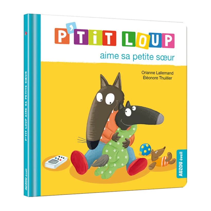 Livre "P'tit Loup aime sa petite sœur"