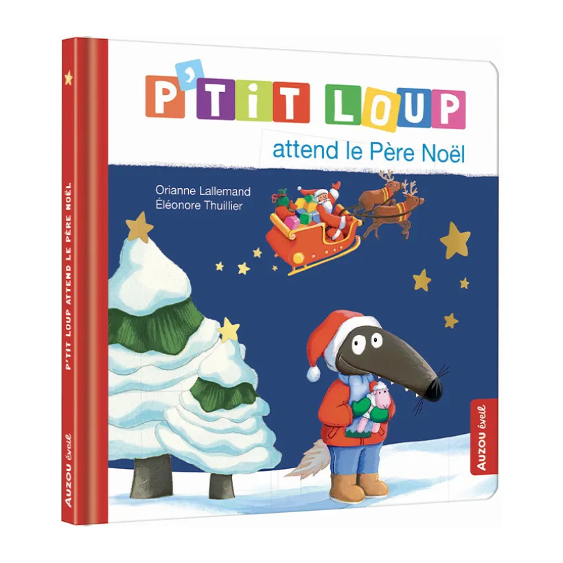 Livre "P'tit Loup attend le Père Noël"