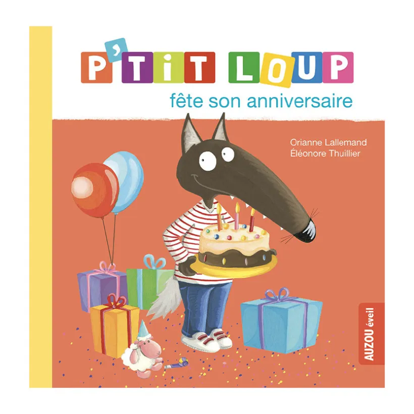 Livre "P'tit Loup fête son anniversaire"