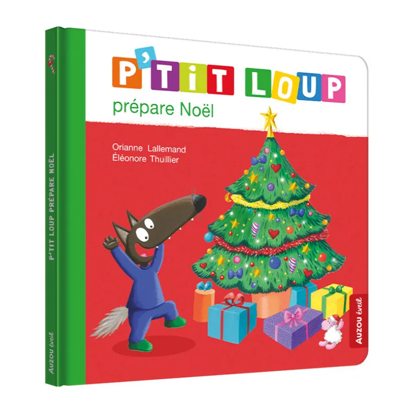 Livre "P'tit Loup prépare Noël"