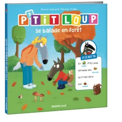 Livre "P'tit Loup se balade en forêt"