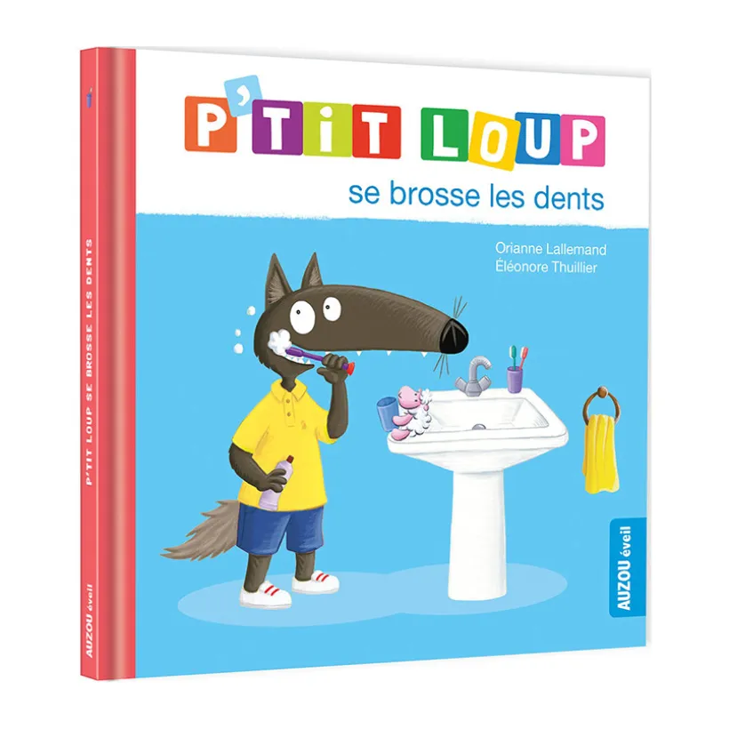 Livre "P'tit Loup se brosse les dents"