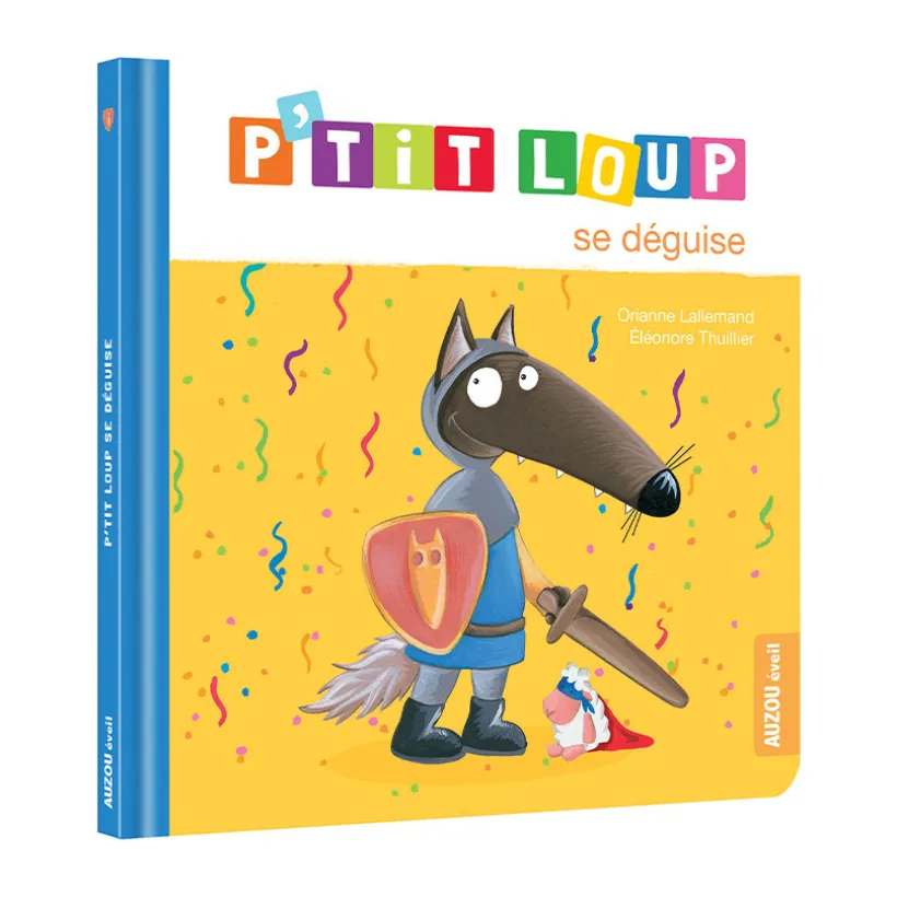 Livre "P'tit Loup se déguise"