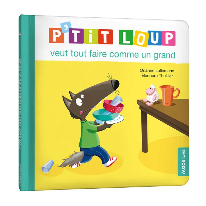 Livre "P'tit Loup veut tout faire comme un grand"