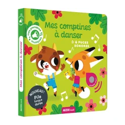 Livre sonore "Mes comptines à danser"