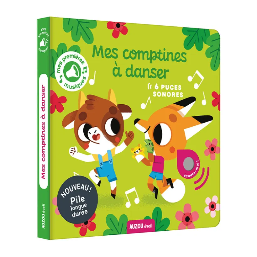 Livre sonore "Mes comptines à danser"