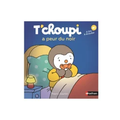 Livre T'choupi a peur du noir
