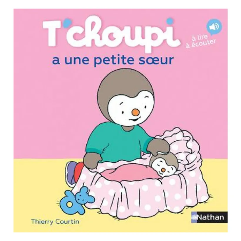 Livre T'Choupi a ue petite soeur