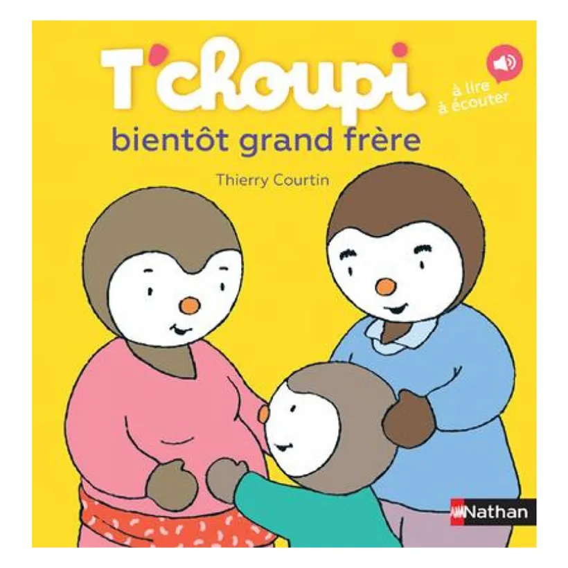 Livre T'Choupi bientôt grand frère