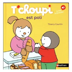 Livre T'Choupi est poli