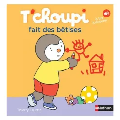 Livre T'Choupi fait des bêtises