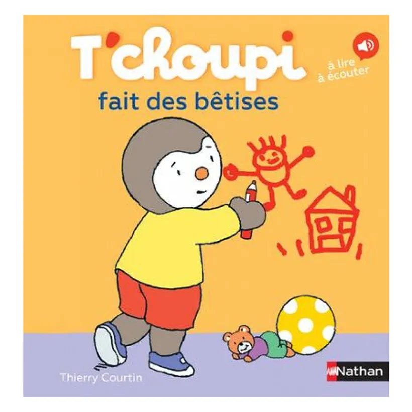 Livre T'Choupi fait des bêtises