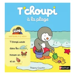 Livre T'Choupi à la plage