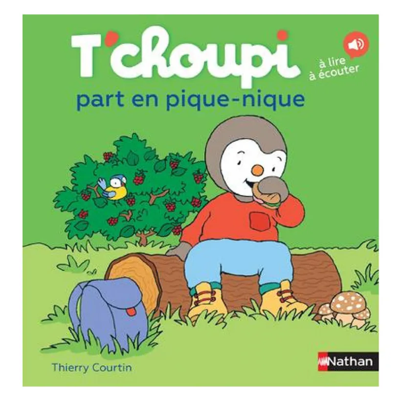 Livre T'Choupi part en pique-nique