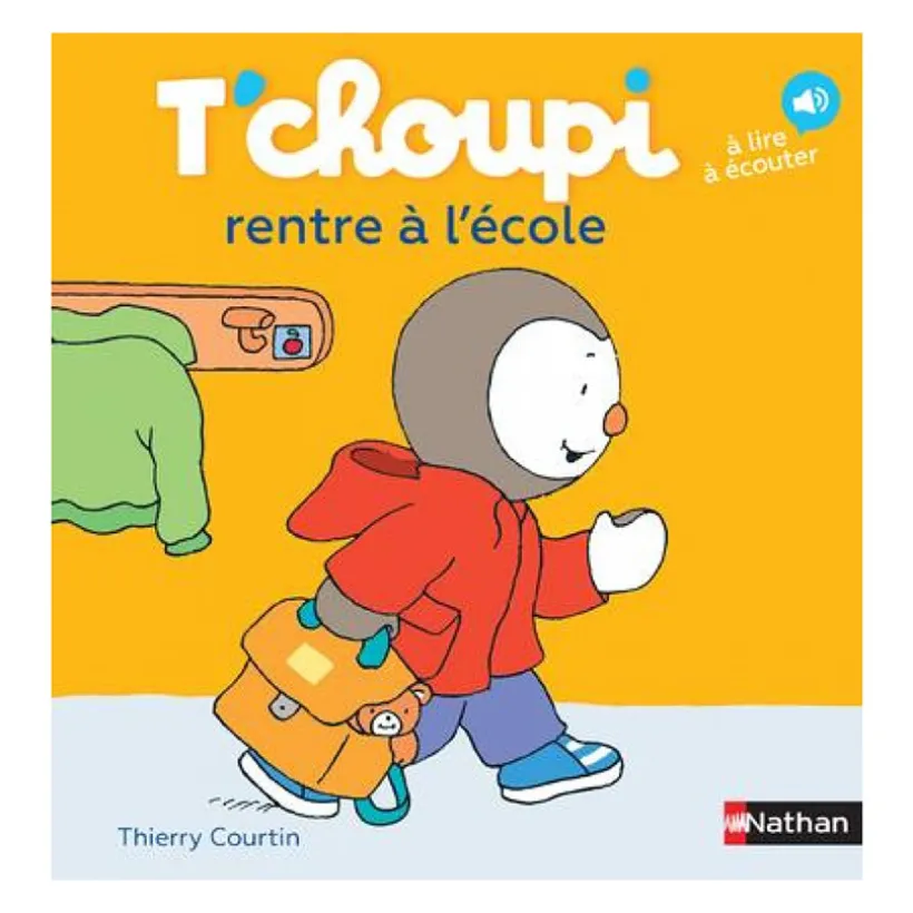 Livre T'Choupi rentre à l'école