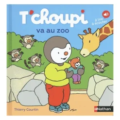 Livre T'Choupi va au Zoo