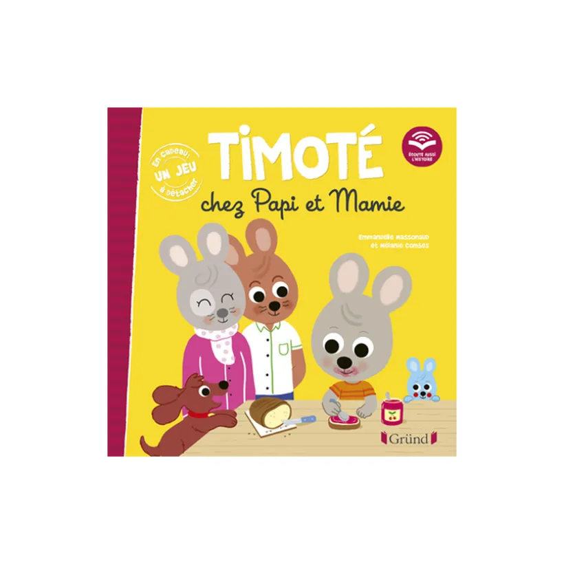 Livre Timoté chez papi et mamie