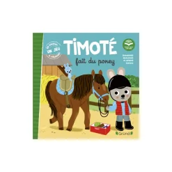 Livre Timoté fait du poney