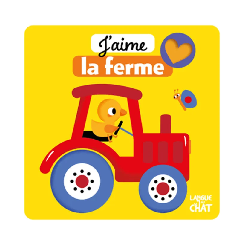 Livre à toucher J'aime la ferme