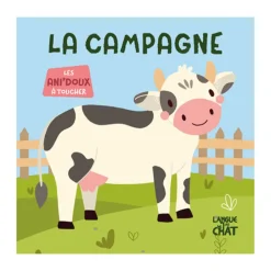 Livre à toucher Les ani'doux | La campagne