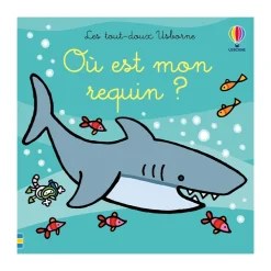 Livre à toucher "Où est mon requin ?"