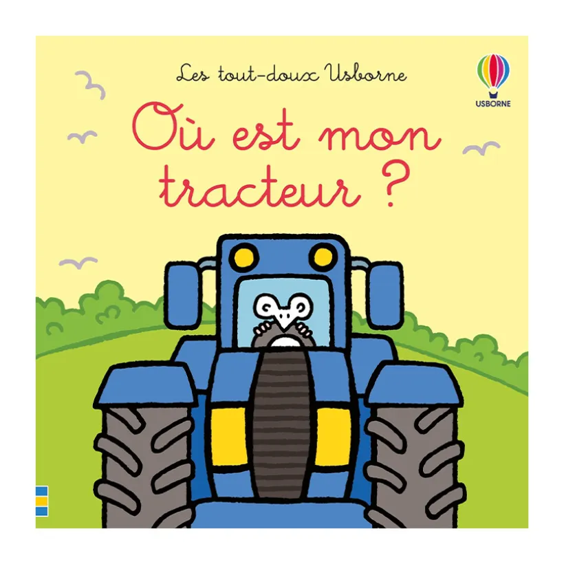 Livre à toucher "Où est mon tracteur ?"