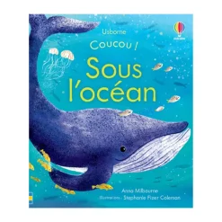 Livre à trous et rabats "Coucou ! Sous l'océan"