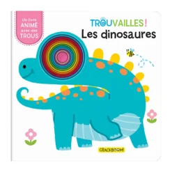 Livre à trous Les dinosaures