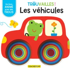 Livre à trous Les véhicules