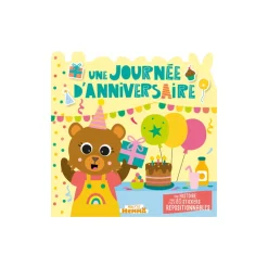 Livre Une journée d'anniversaire avec stickers
