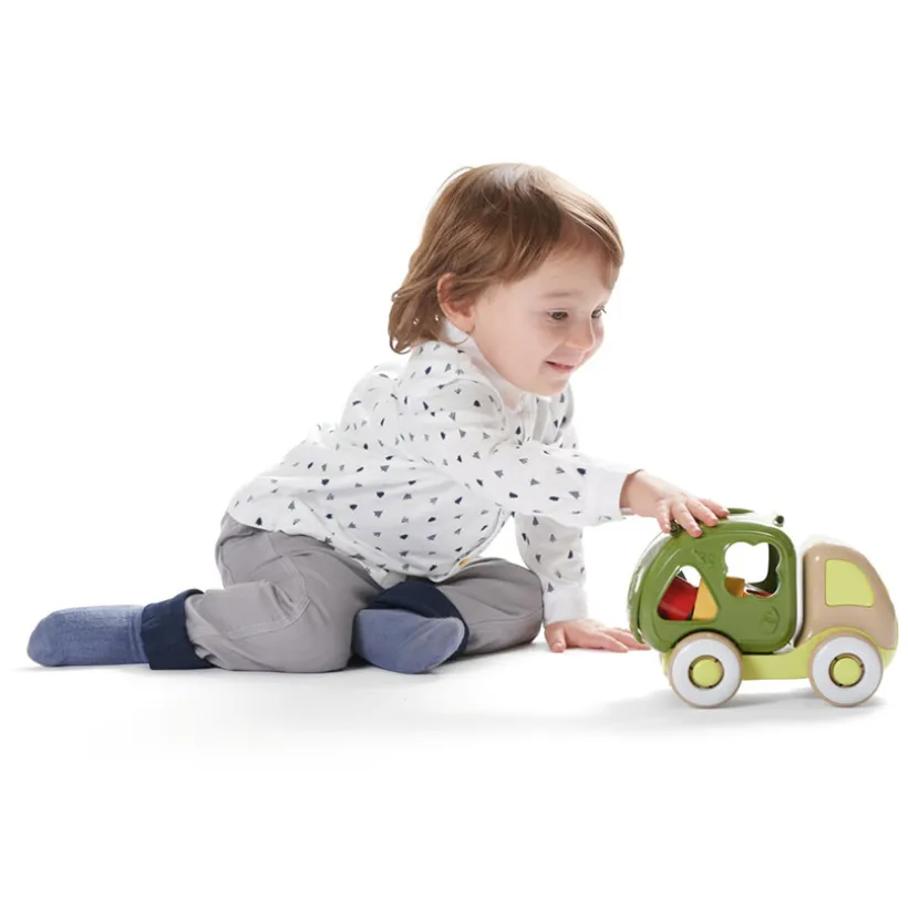 Lorry le camion de recyclage