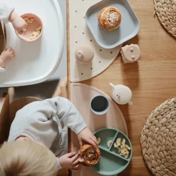 Lot de 2 assiettes carrées - Blush