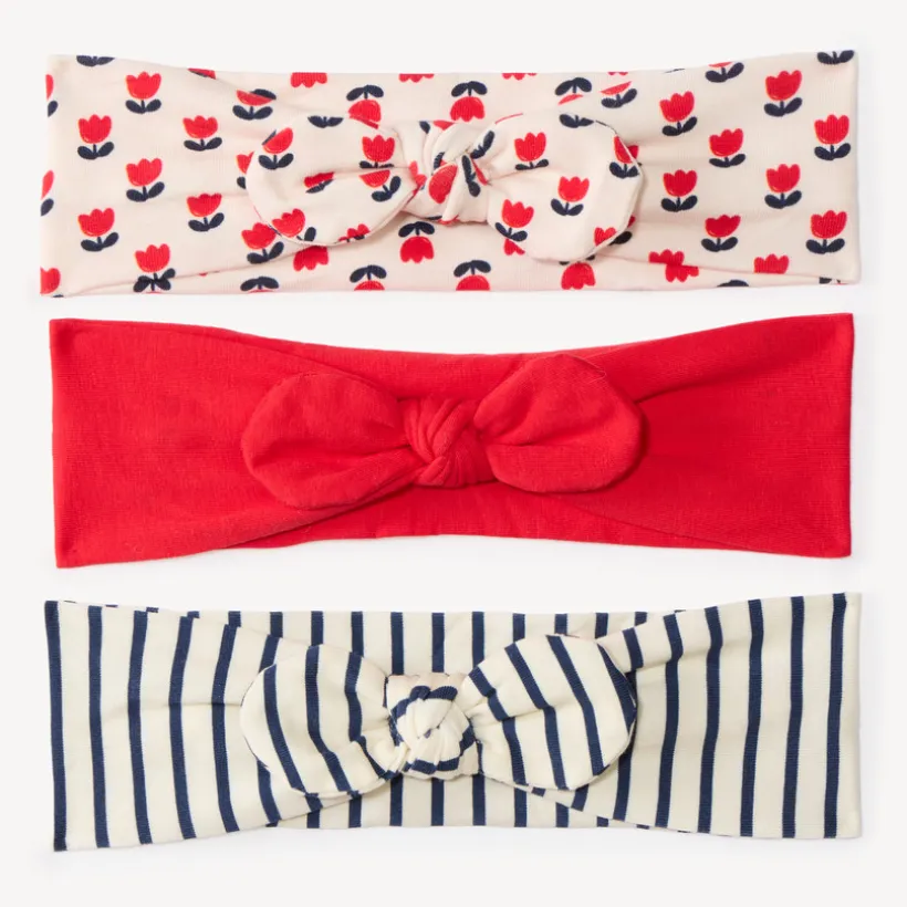 Lot de 3 bandeaux fantaisie pour bébé fille