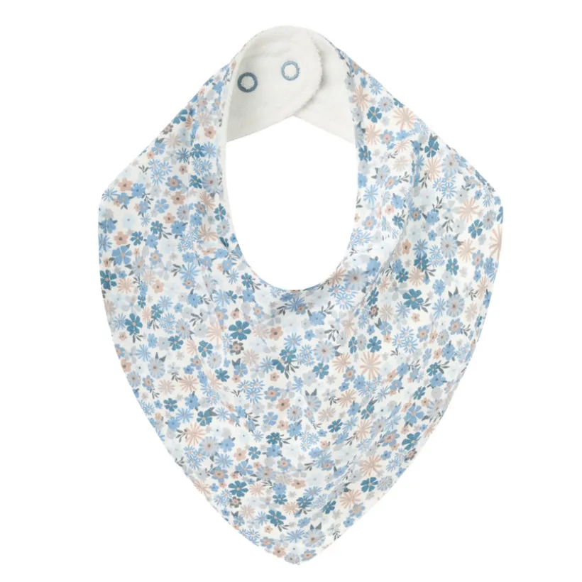 Lot de 2 bavoirs bandana Tiny Flowers