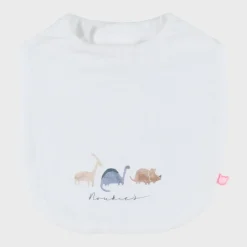Lot de 3 bavoirs mousseline Bio Dinos 1-12m
