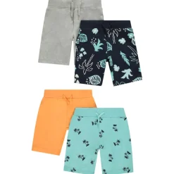 Lot de 4 bermudas fantaisie pour garçon