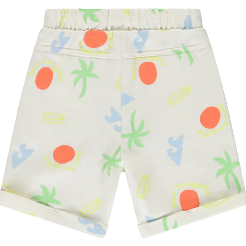 Lot de 2 bermudas molleton fantaisie pour bébé garçon