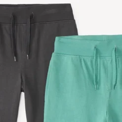 Lot de 2 bermudas unis en maille