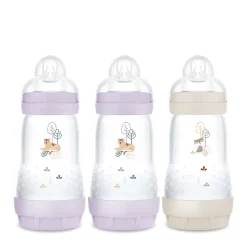 Lot de 3 biberon Easy Start anti-colique 260 ml (modèle aléatoire)
