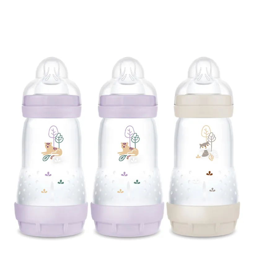 Lot de 3 biberon Easy Start anti-colique 260 ml (modèle aléatoire)