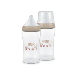 Lot de 2 biberon Perfect Match 260 ml taille M - Singe