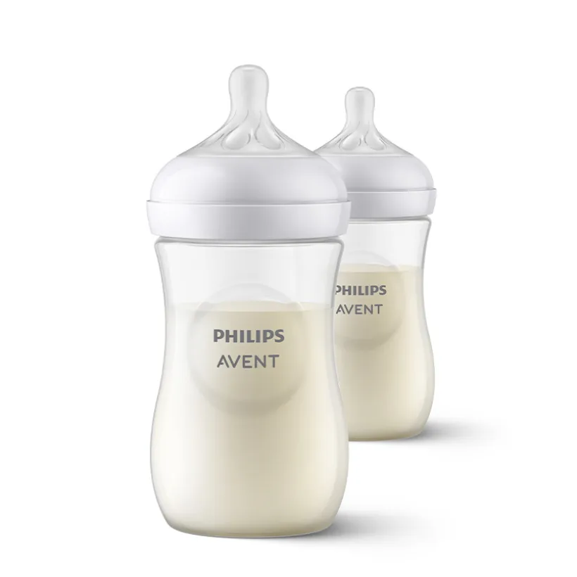 Lot de 2 biberons Natural Response 260 ml